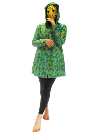 Neotrópico Arbóreo de Color - Raincoat Mujer